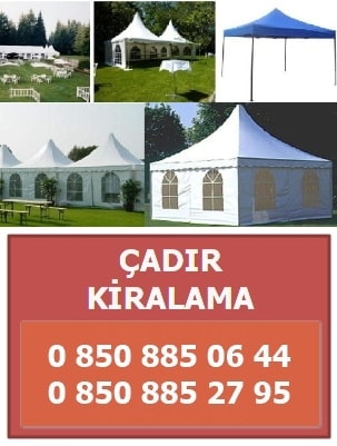 ÇADIR KİRALAMA FİYATLARI
