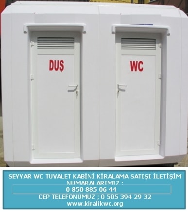 kiralık wc tuvalet duş kabini kiralama